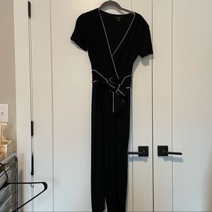 Ann Taylor Factory Wide Leg crop pant jumpsuit
